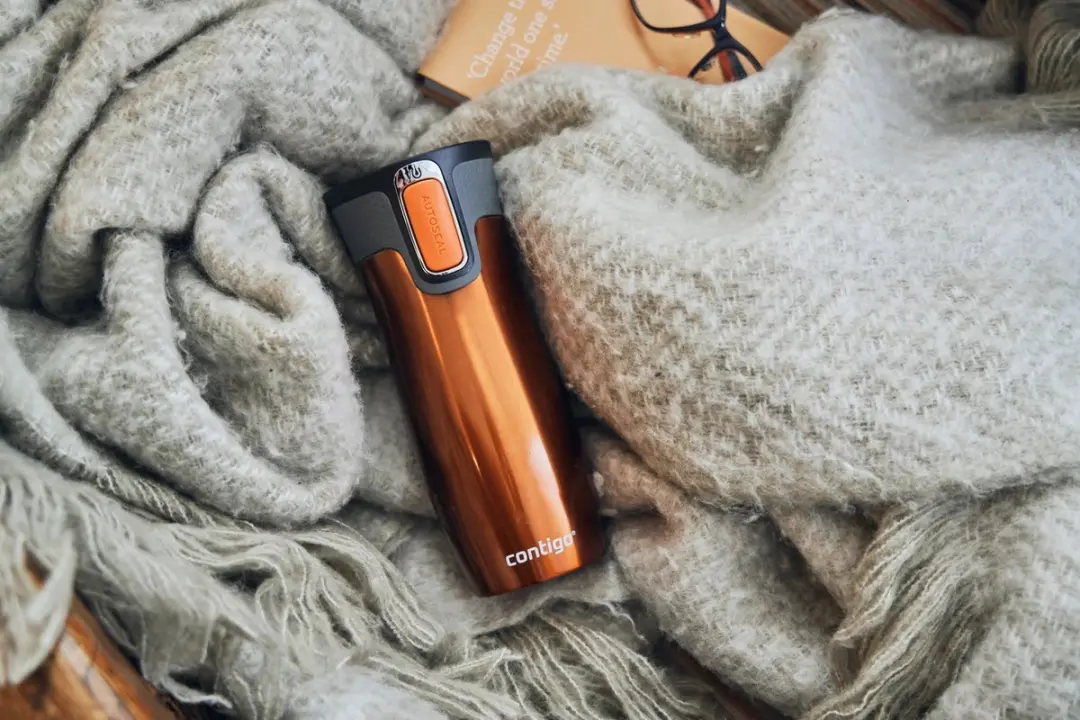 Contigo West Loop Autoseal thermosbeker 470ml - Tangerine - afbeelding 6 van 6