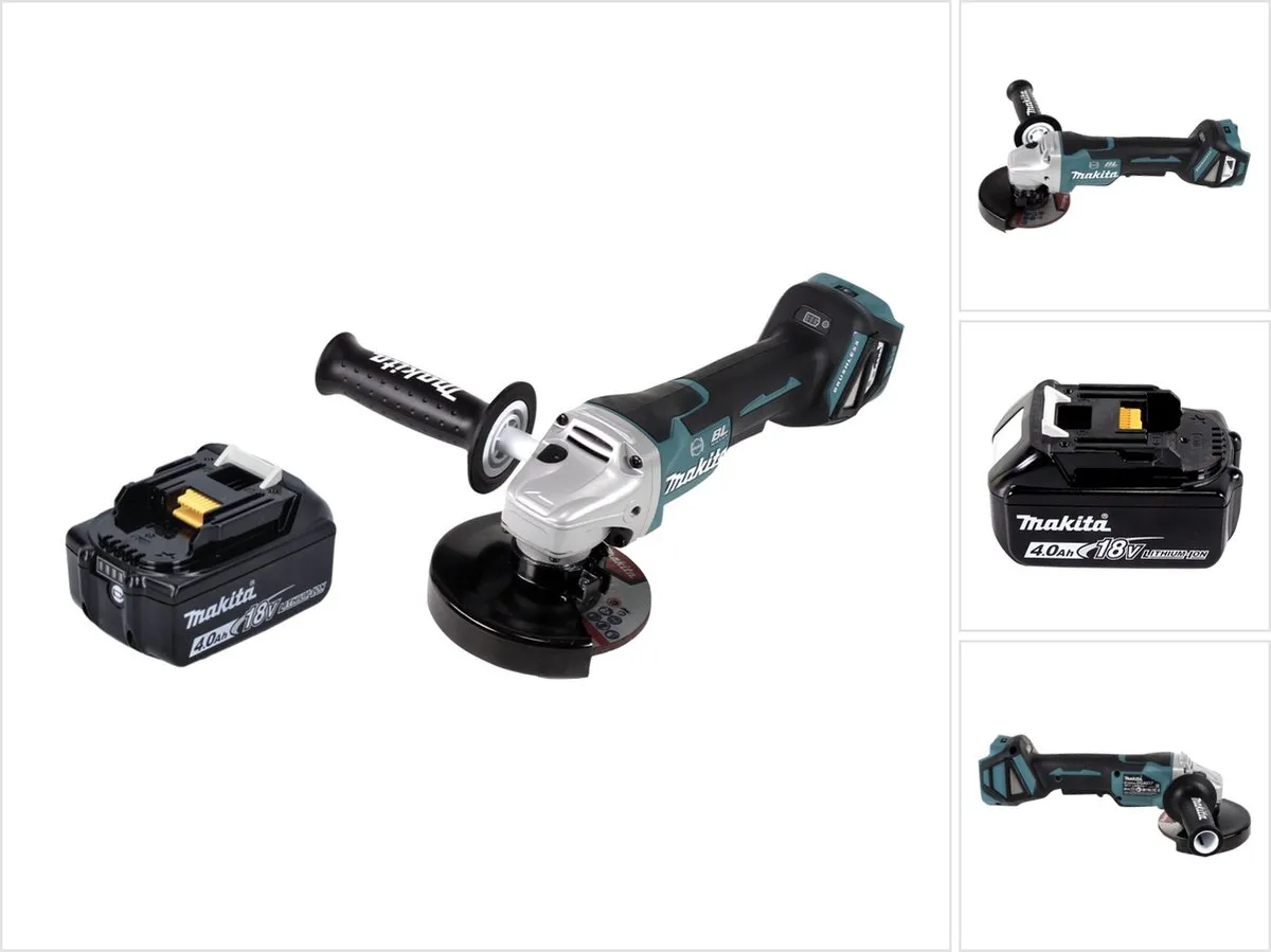 Makita DGA 517 M1 Haakse Slijper 18V