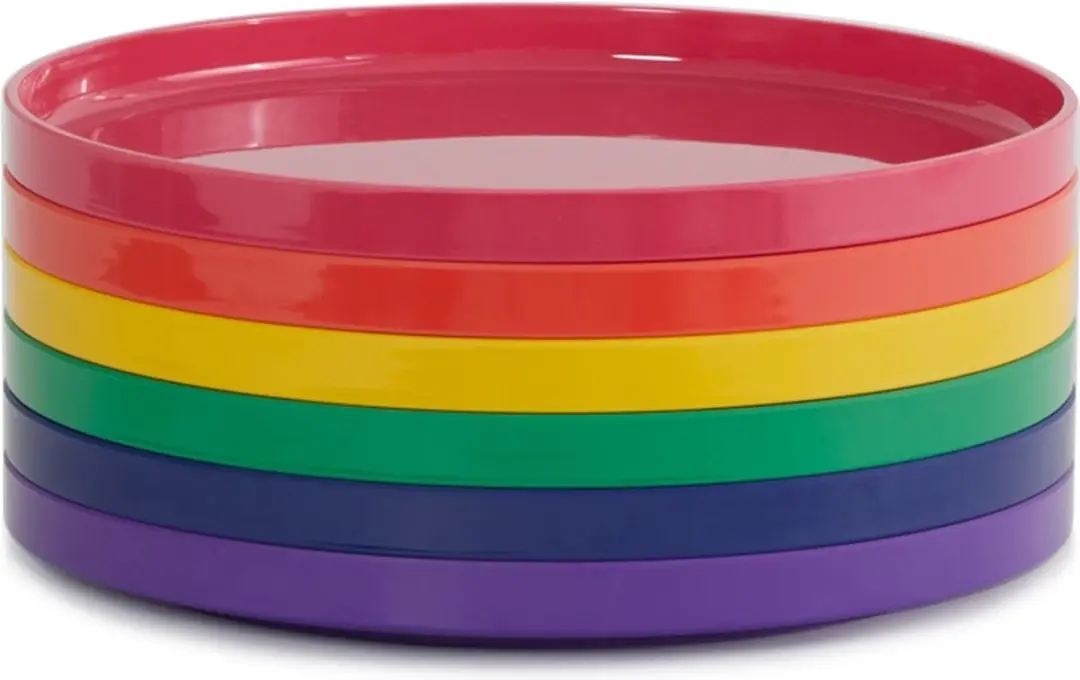 Heller Max melamine borden Rainbow