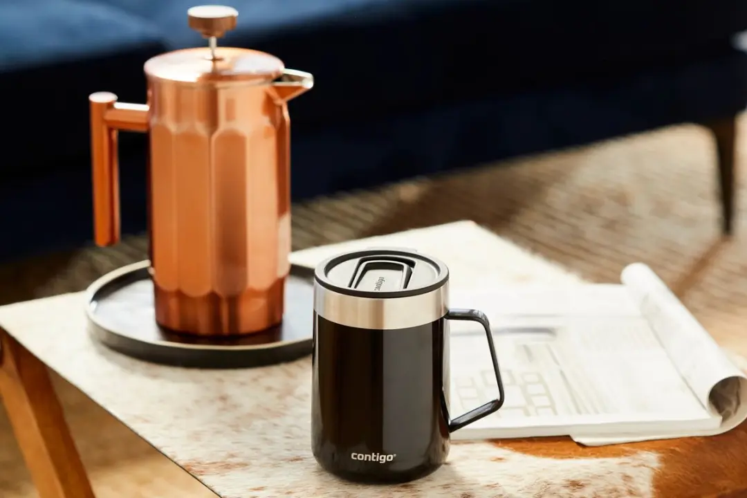 Contigo Streeterville Desk Mug Thermosbeker 410ml - Zwart - afbeelding 4 van 6