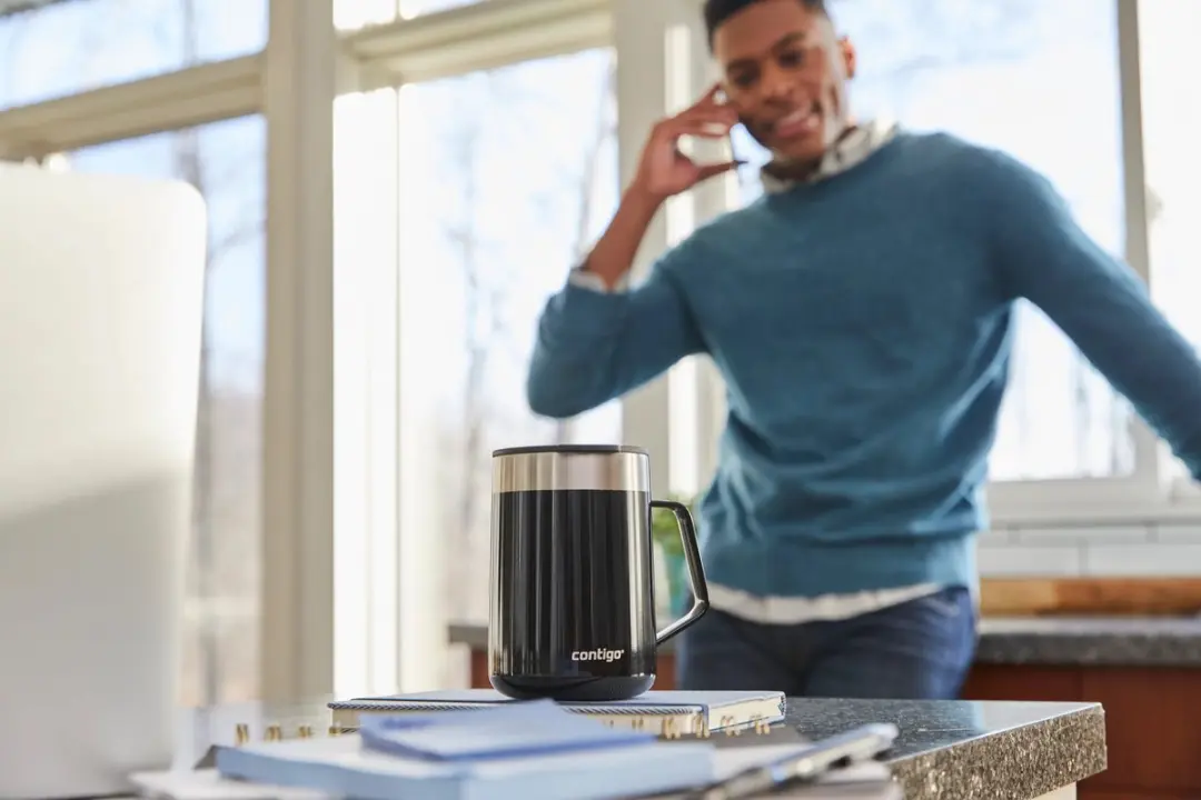Contigo Streeterville Desk Mug Thermosbeker 410ml - Zwart - afbeelding 5 van 6