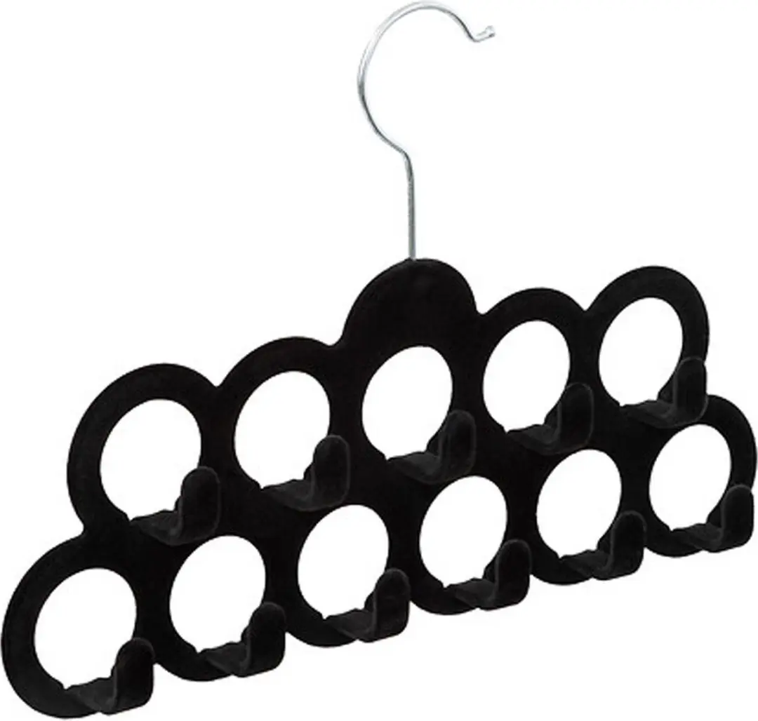 5Five Riemhanger - 11 Haakjes - Zwart - afbeelding 3 van 4