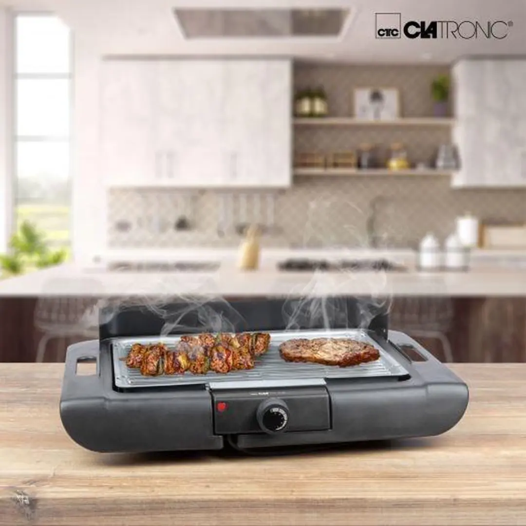 Clatronic BQ 3507 Tafelgrill - Zwart - afbeelding 2 van 6