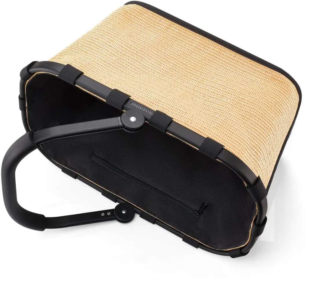 Reisenthel Carrybag Boodschappentas 22L - Frame Raffia Black - afbeelding 6 van 6