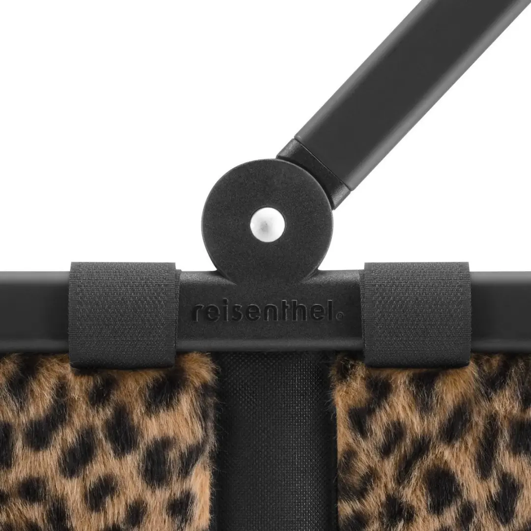 Reisenthel Carrybag XS Boodschappenmand 22L - Leo Fake Fur - afbeelding 3 van 6