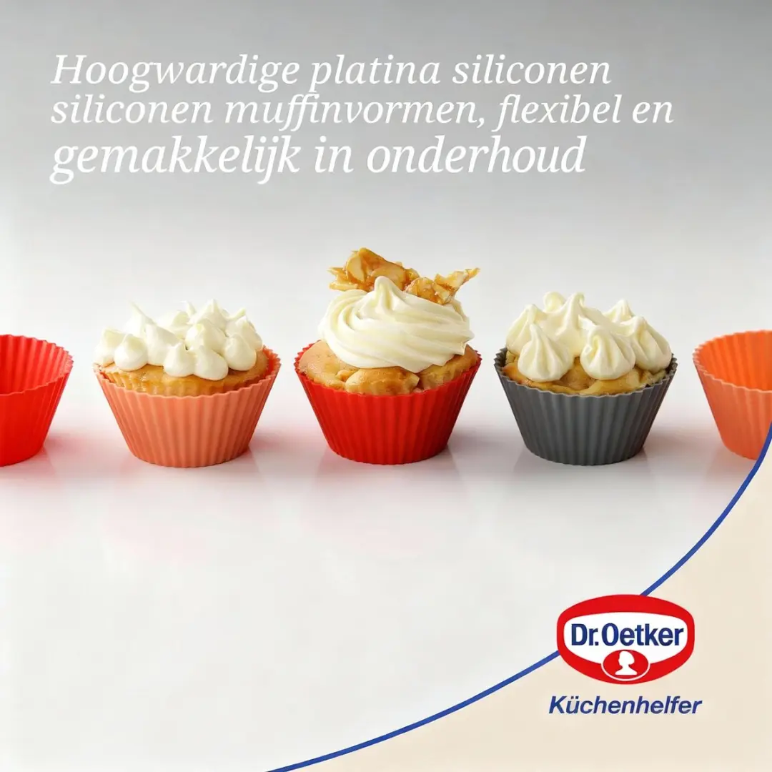 Dr. Oetker Flexxibel Love Muffinvormpjes 7cm - 12 Stuk - afbeelding 4 van 6