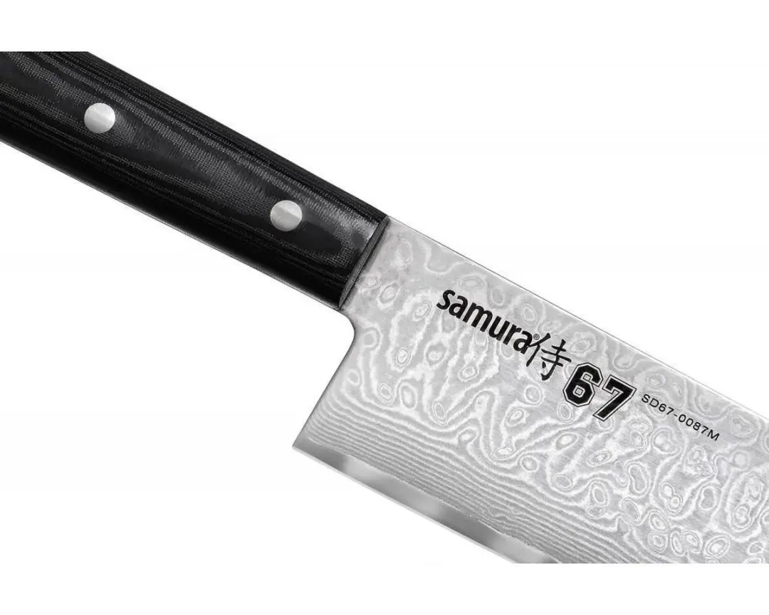 Samura Damascus 67 SD67-0087M Koksmes - 24cm - afbeelding 5 van 6