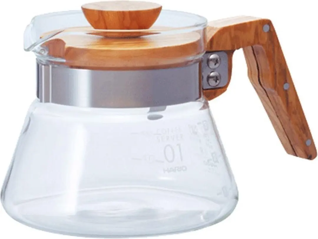 Hario Koffieserver Olijfhout