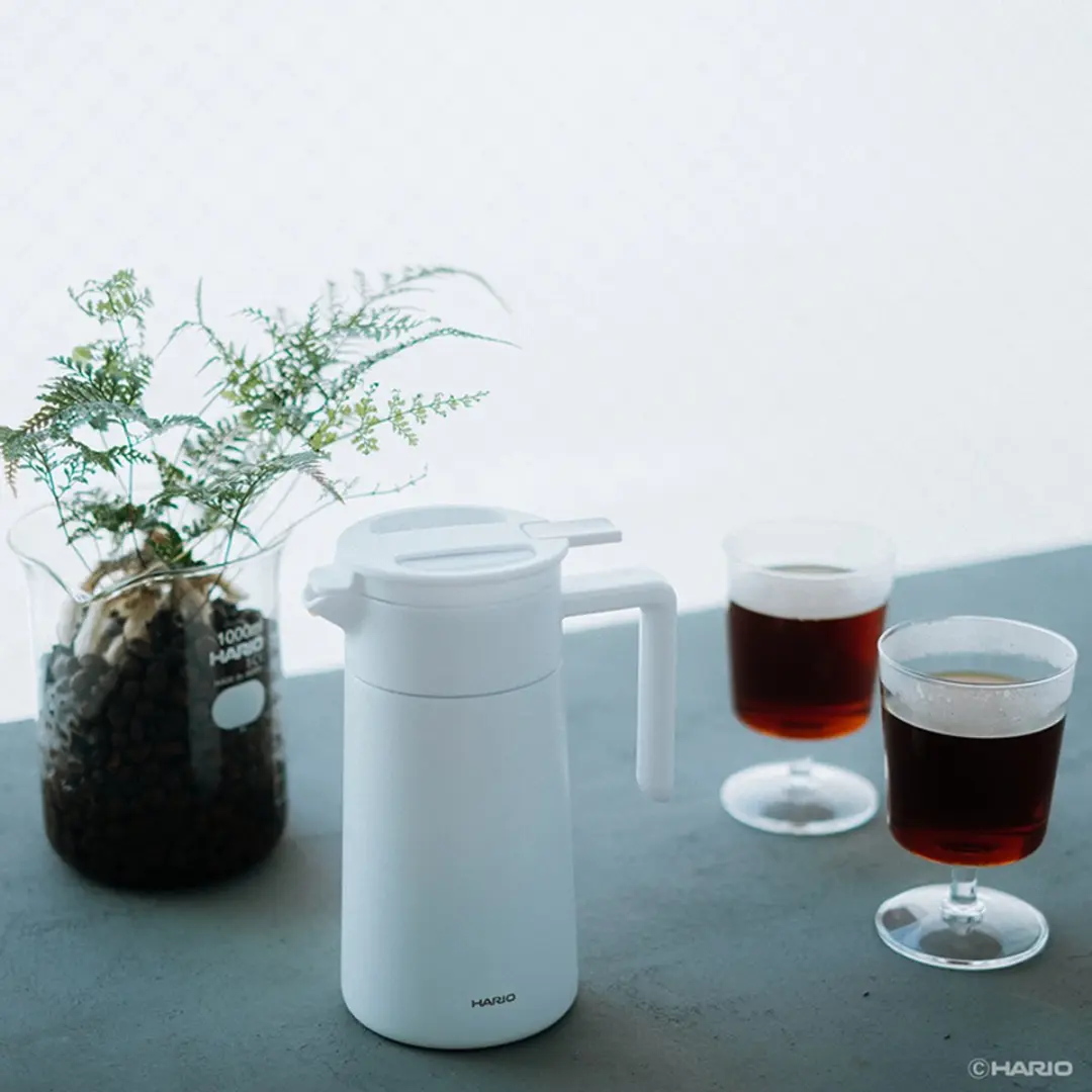 Hario Thermal Pot 600ml Wit CHP-600-W - afbeelding 4 van 6