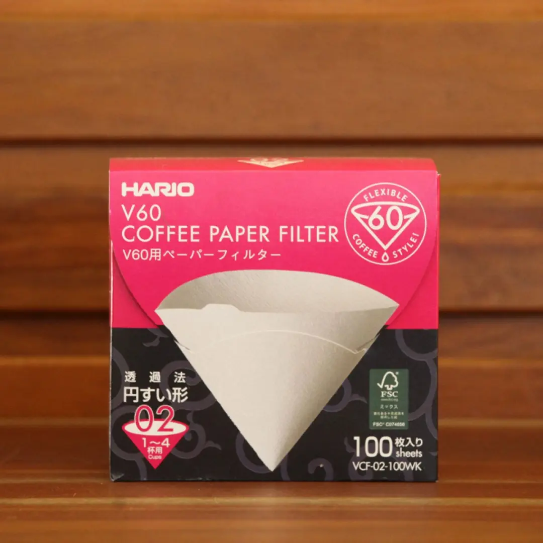 Hario V60 papieren filters 02 - 100 stuks - afbeelding 6 van 6
