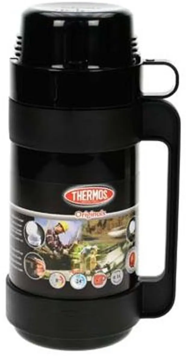 Thermos Mondial Isoleerfles 0.5 L Zwart