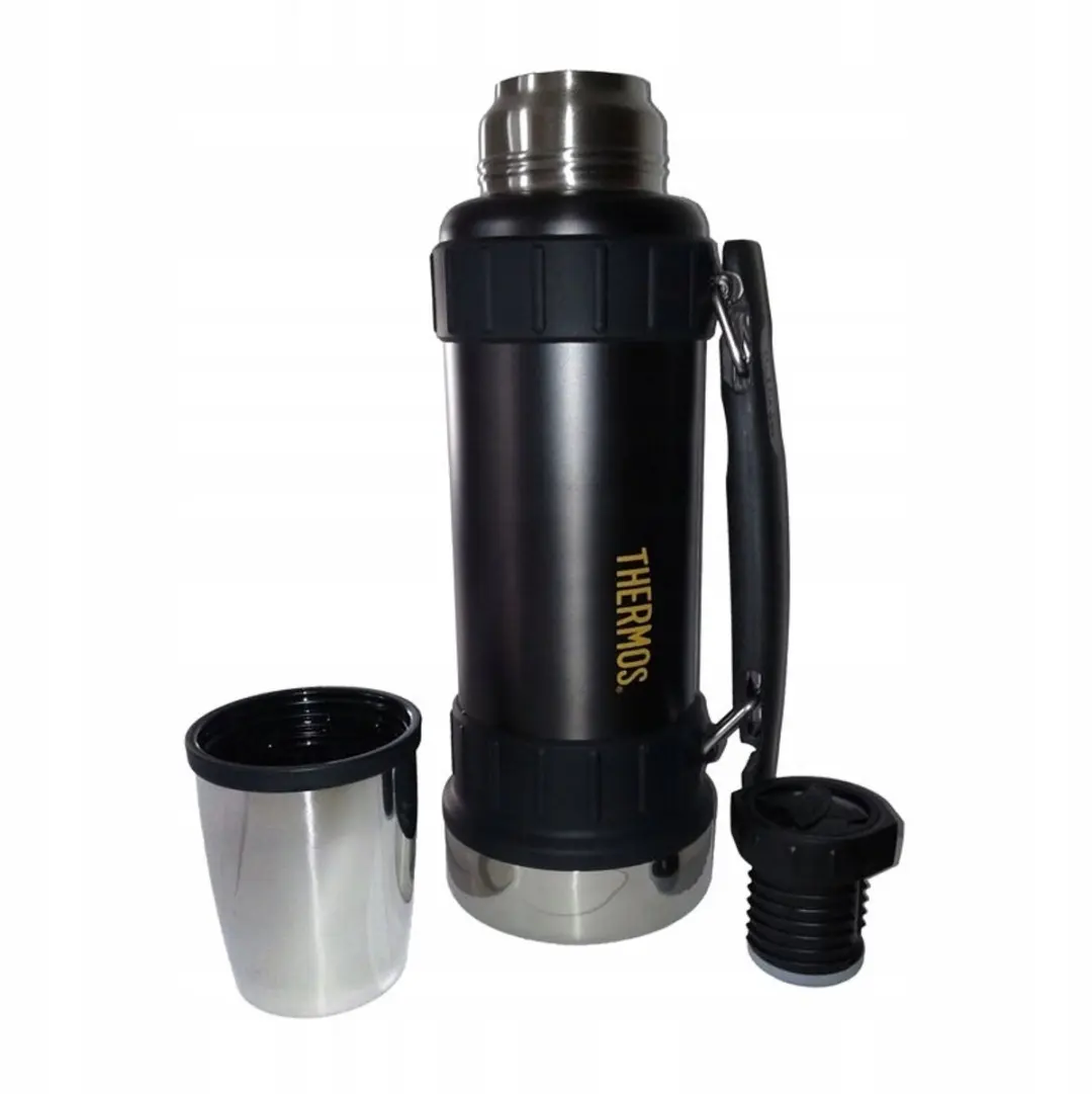 Thermos Work Thermoskan 1,2L - Zwart - afbeelding 2 van 3