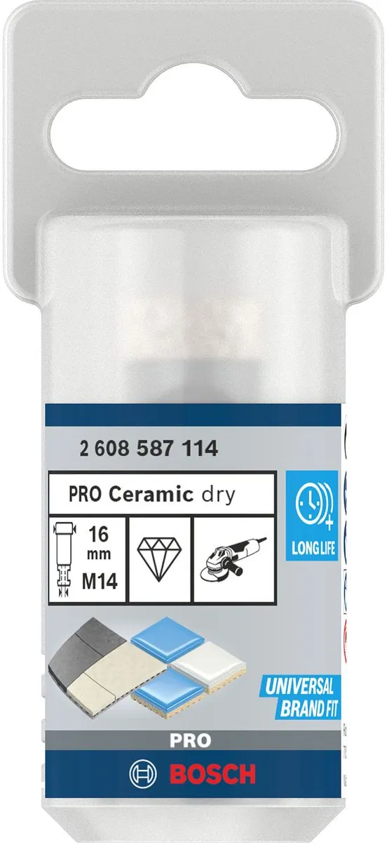 Bosch Professional DRYSPEED Diamantboor M14 16mm