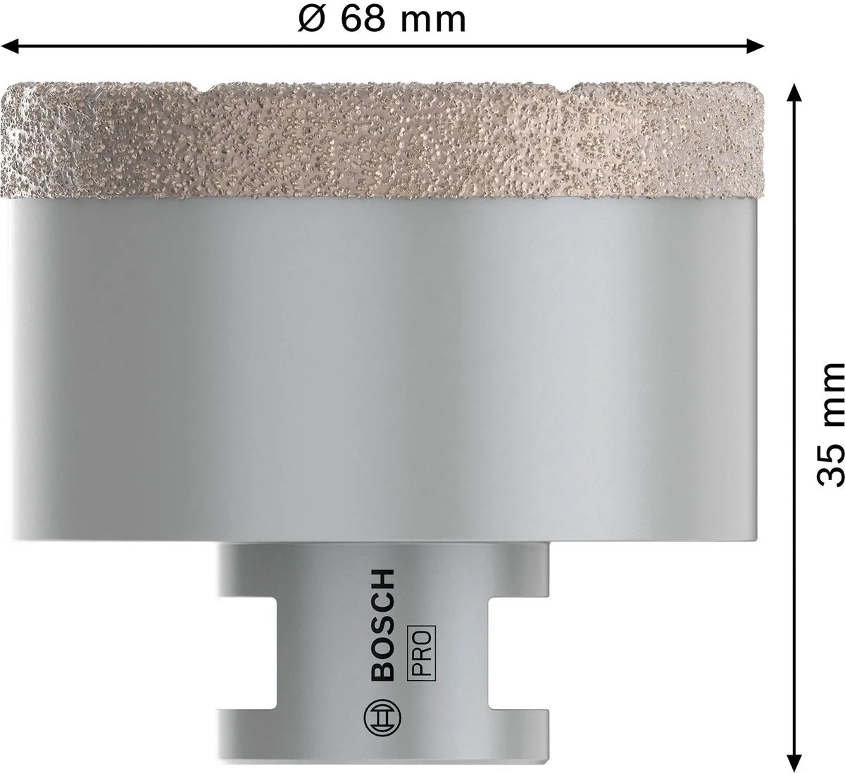 Bosch Professional DRYSPEED Diamantboor M14 68mm - Hout