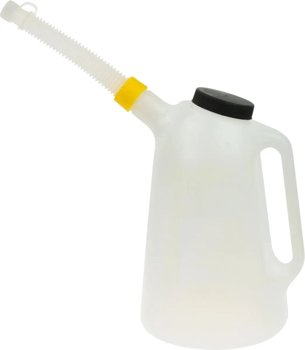 GEKO Plastic maatkan - 3 liter - flexibele tuit - olie- en zuurresistent - afbeelding 2 van 4