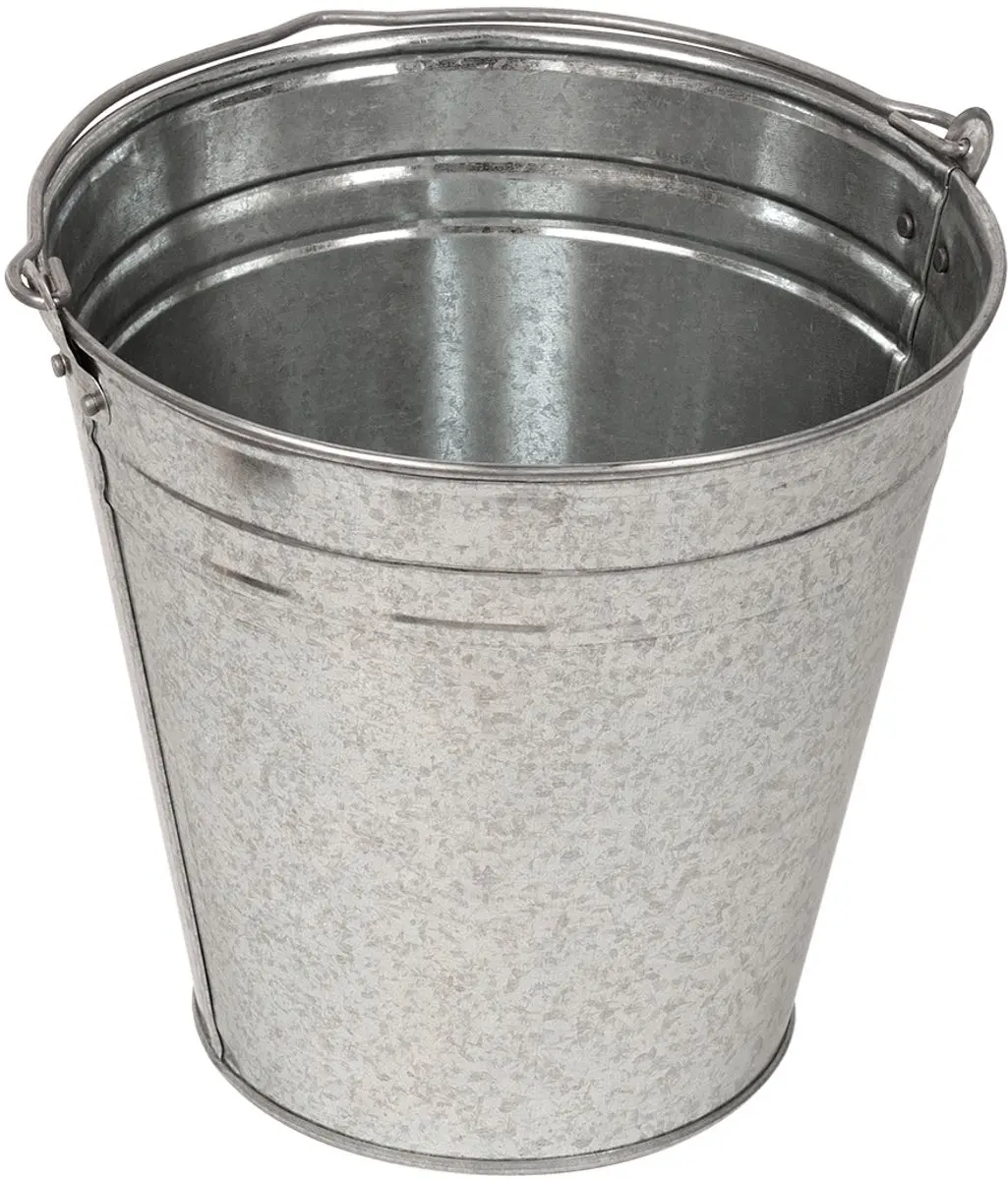 Topex Bouwemmer gegalvaniseerd 12L 13A703