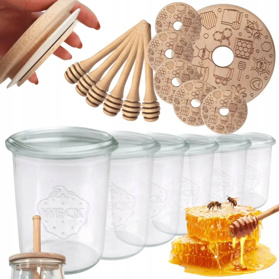 Weck Honingpotten met Lepel 160ml