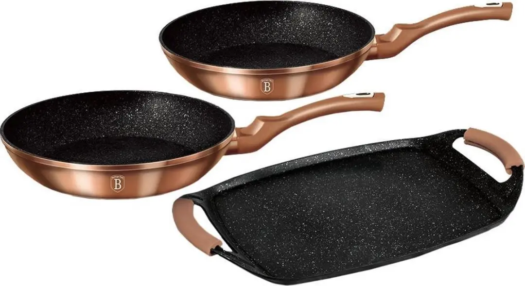 BerlingerHaus 1669 Pannenset Metallic Line