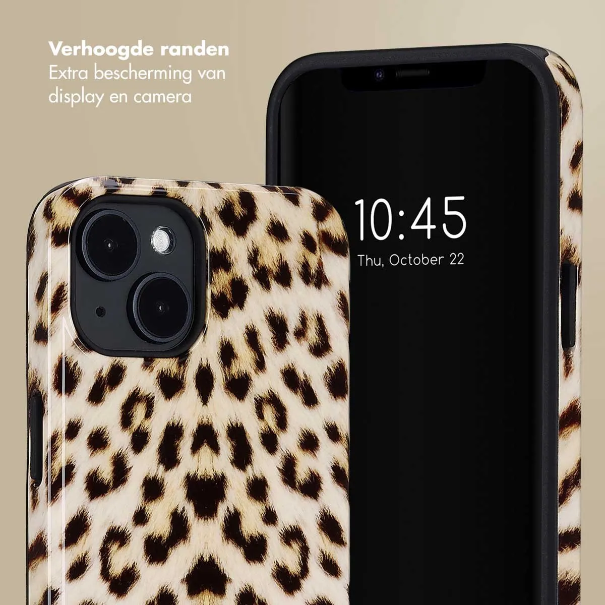 Selencia Hoesje iPhone 14 Wild Leo - MagSafe