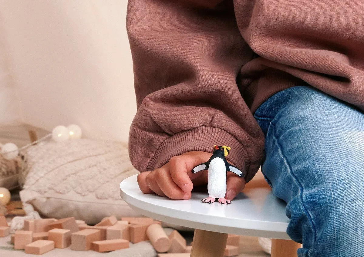 Schleich Wild Life Rotspinguïn 14932 - Blanc et noir