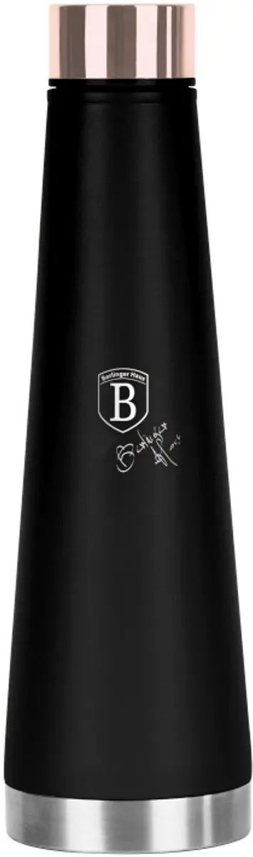 Roestvrijstalen thermosfles 0,4 l uit de Black Rose-collectie