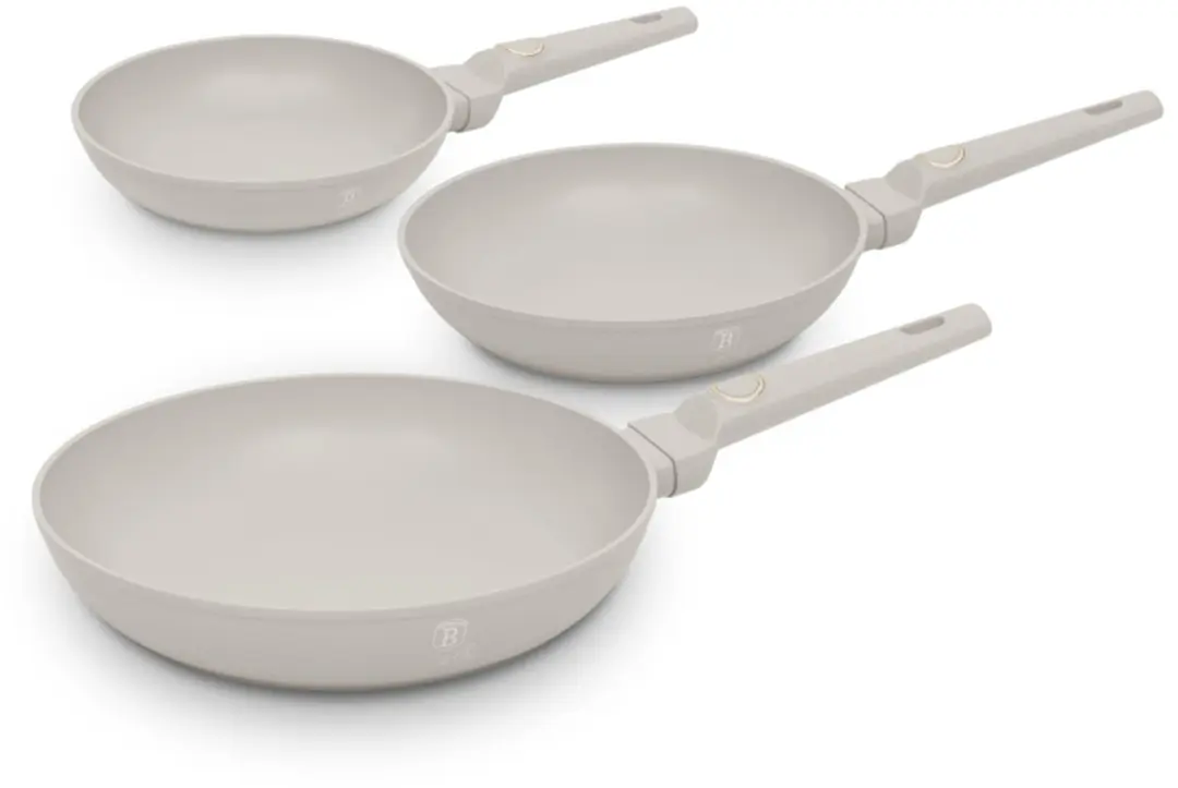 Berlinger Haus Koekenpannenset Mat Crème 3-Delig