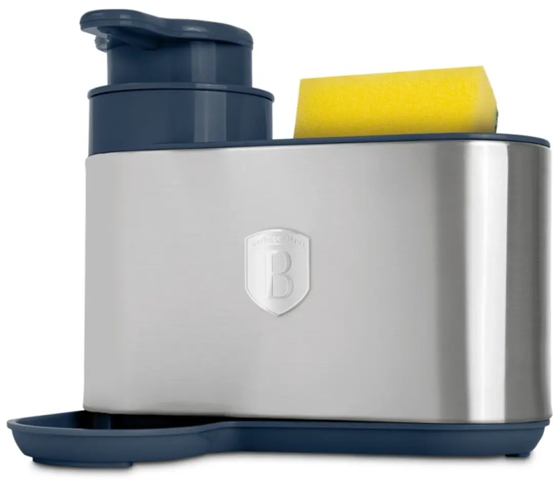 2-in-1-dispenser voor afwasmiddel met houder uit de Deep Sea Collection