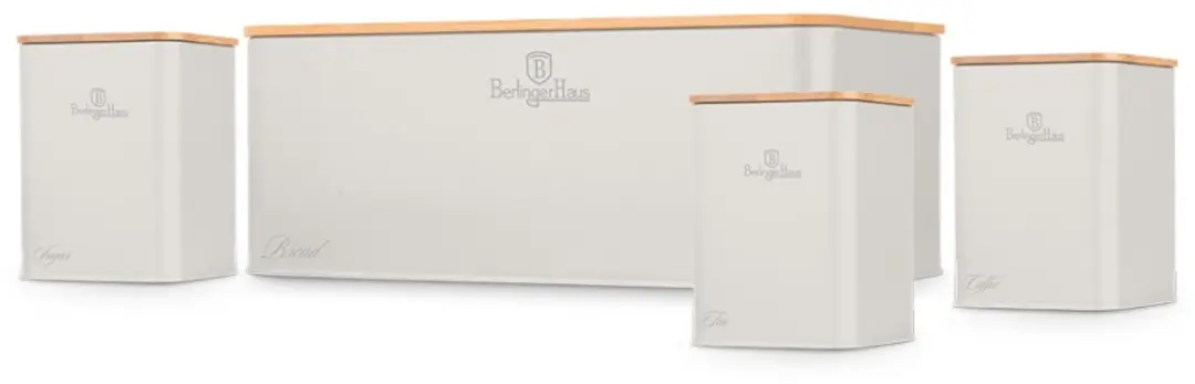 Broodtrommel en set van 4 voedselbewaarbakjes uit de Sahara-collectie