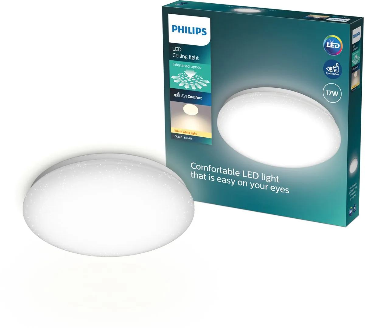 Philips Moire Plafondlamp 17W
