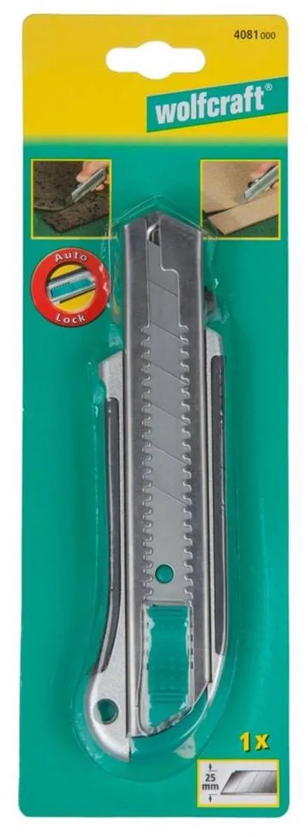 Wolfcraft Professioneel Afbreekmes 25mm 4081000 - 1 Reservemesje