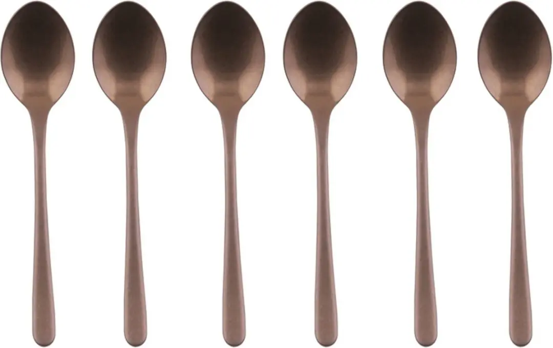 Theelepel Sambonet Taste PVD Vintage Copper (6-delig)