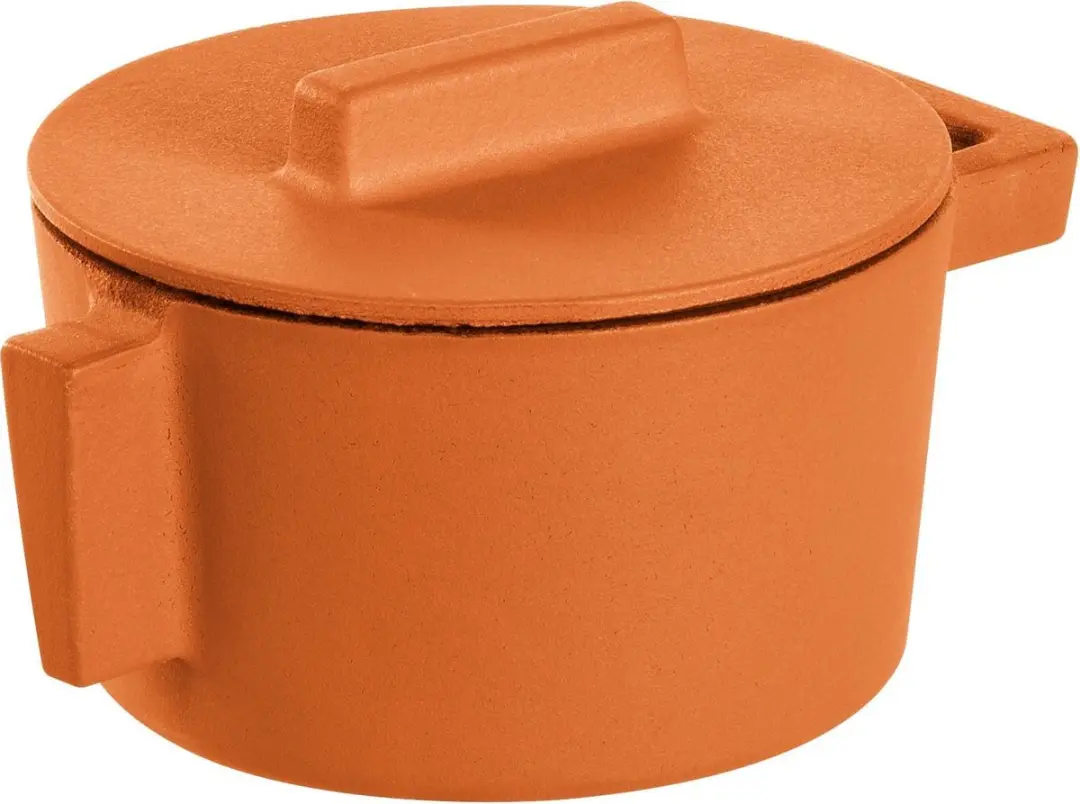 Braadpan Oranje 10 cm incl deksel