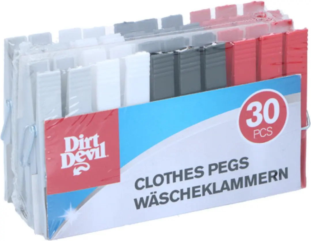 Dirt Devil Kunststof Wasknijpers - 30x - afbeelding 2 van 3