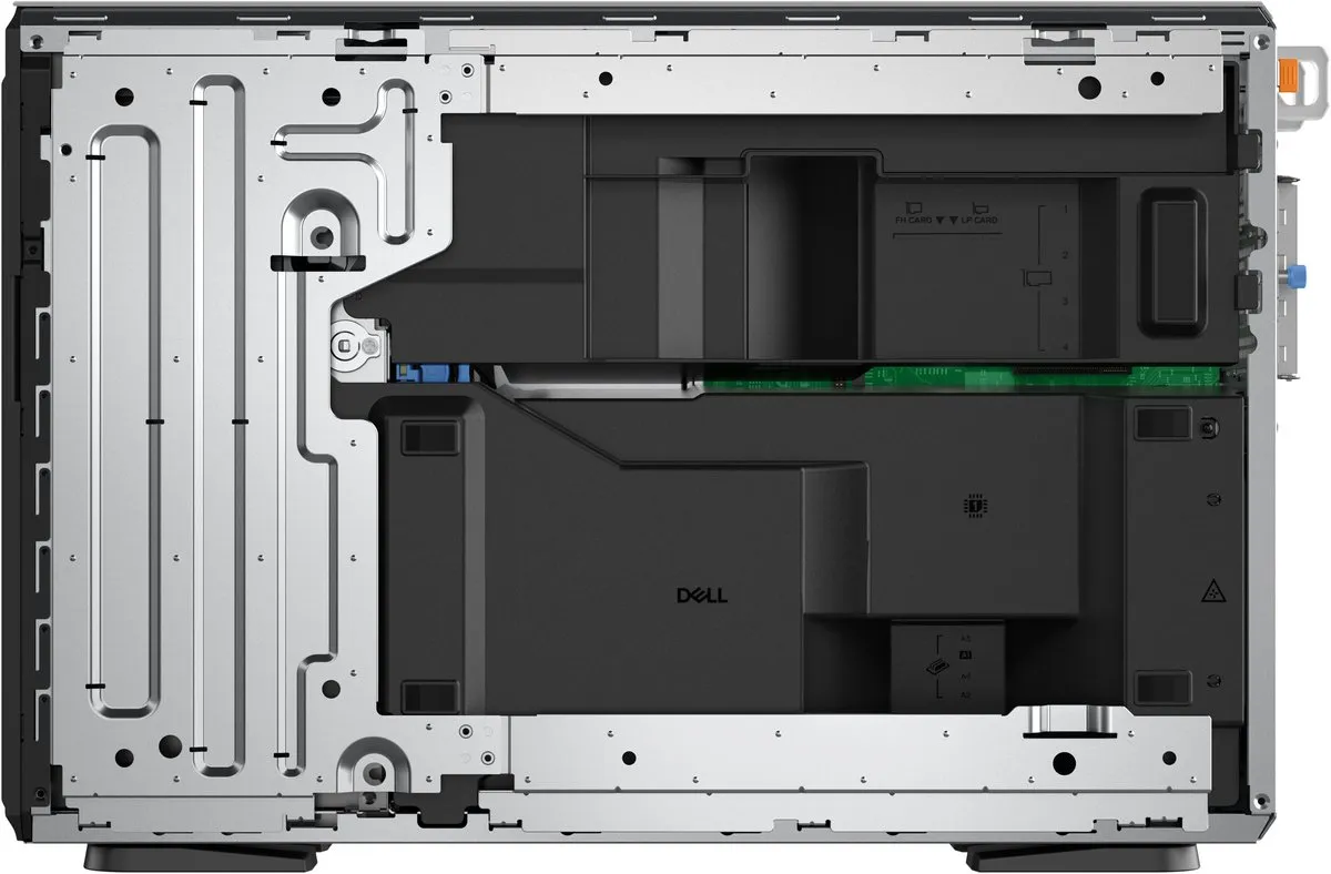 Dell PowerEdge T360 Server 6YVRW - 64GB DDR5 - 960GB - Zwart
