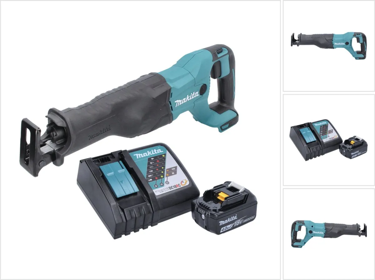 Makita DJR186RM1 Reciprozaag 18V - 1x 4,0Ah Accu