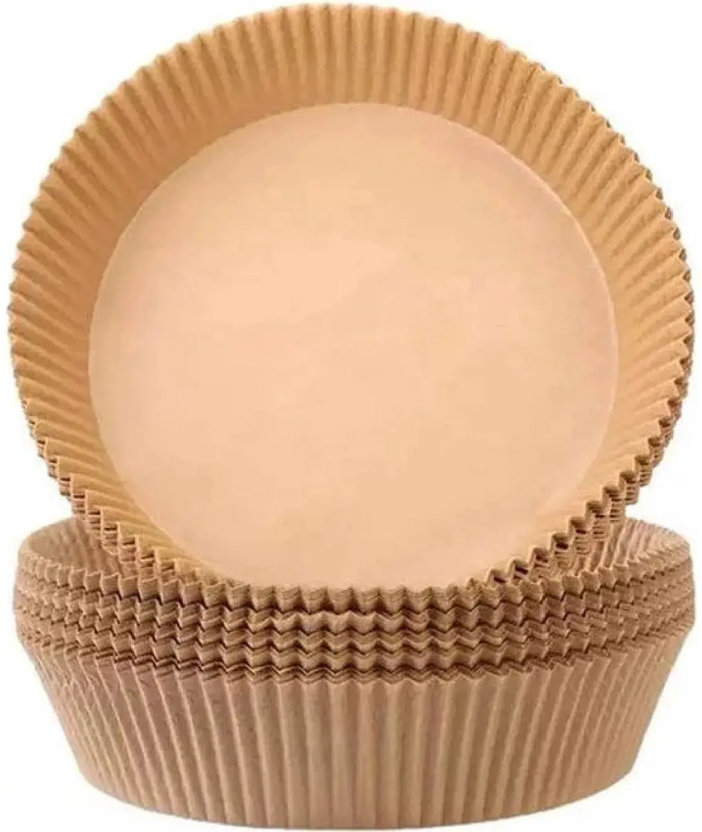 Airfryer bakjes bakpapier rond ø 20 cm 100 dlg