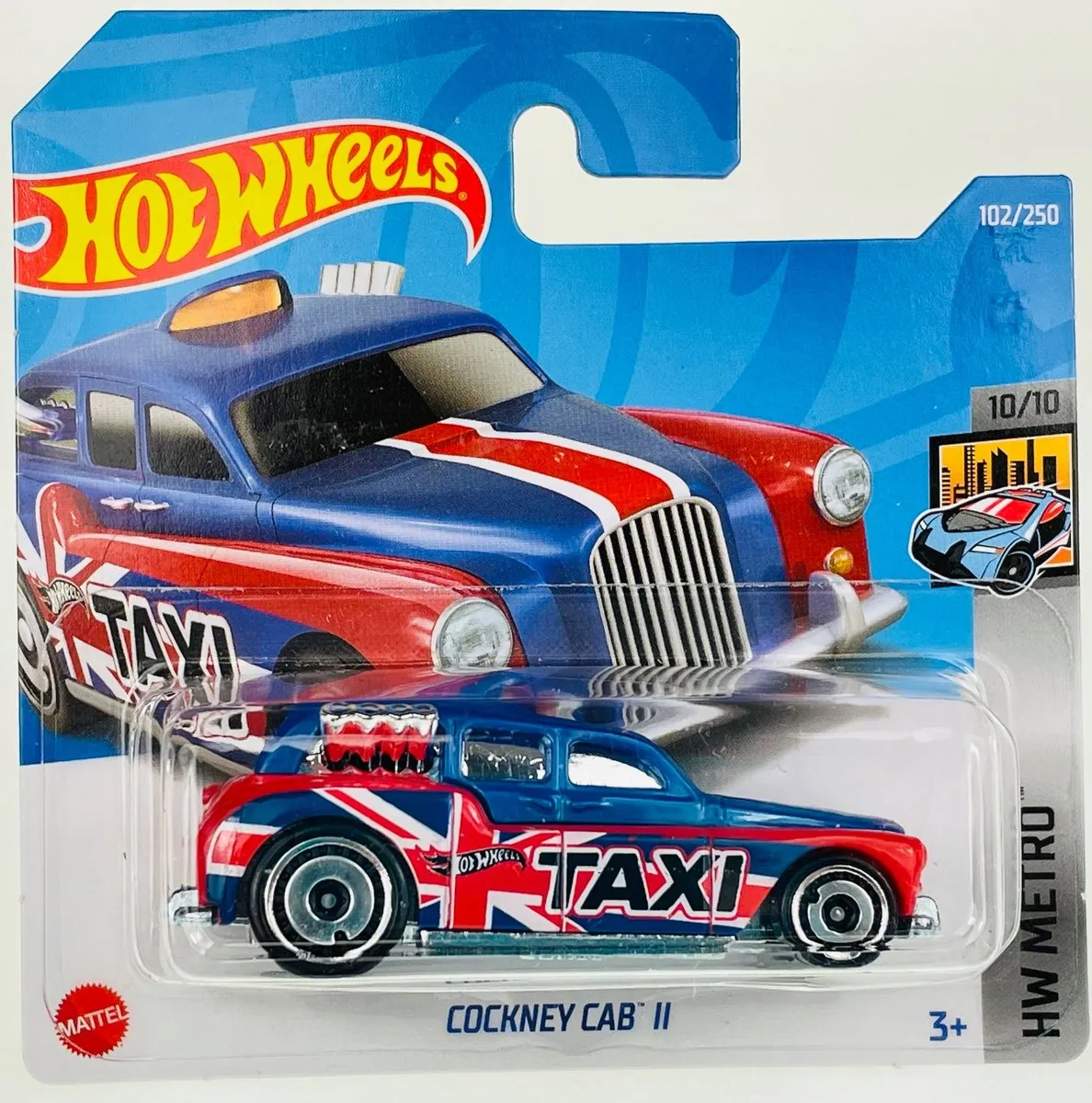 Hot Wheels Cockney Cab II Metro 1:64 HCW55
