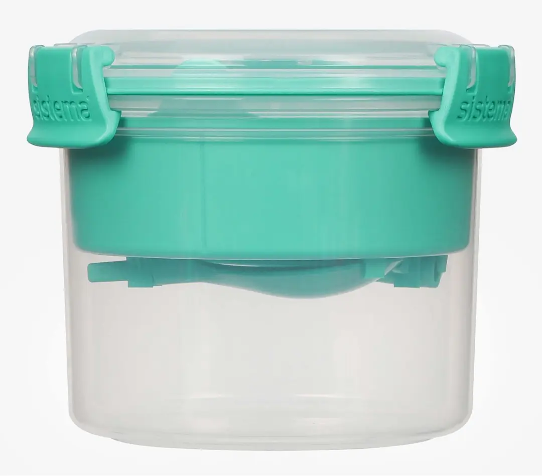 Sistema To Go Ontbijtkom 530ml - Minty Teal - afbeelding 3 van 5