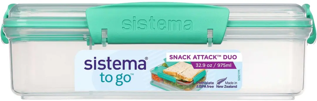 Sistema Snack Attack Duo Lunchbox