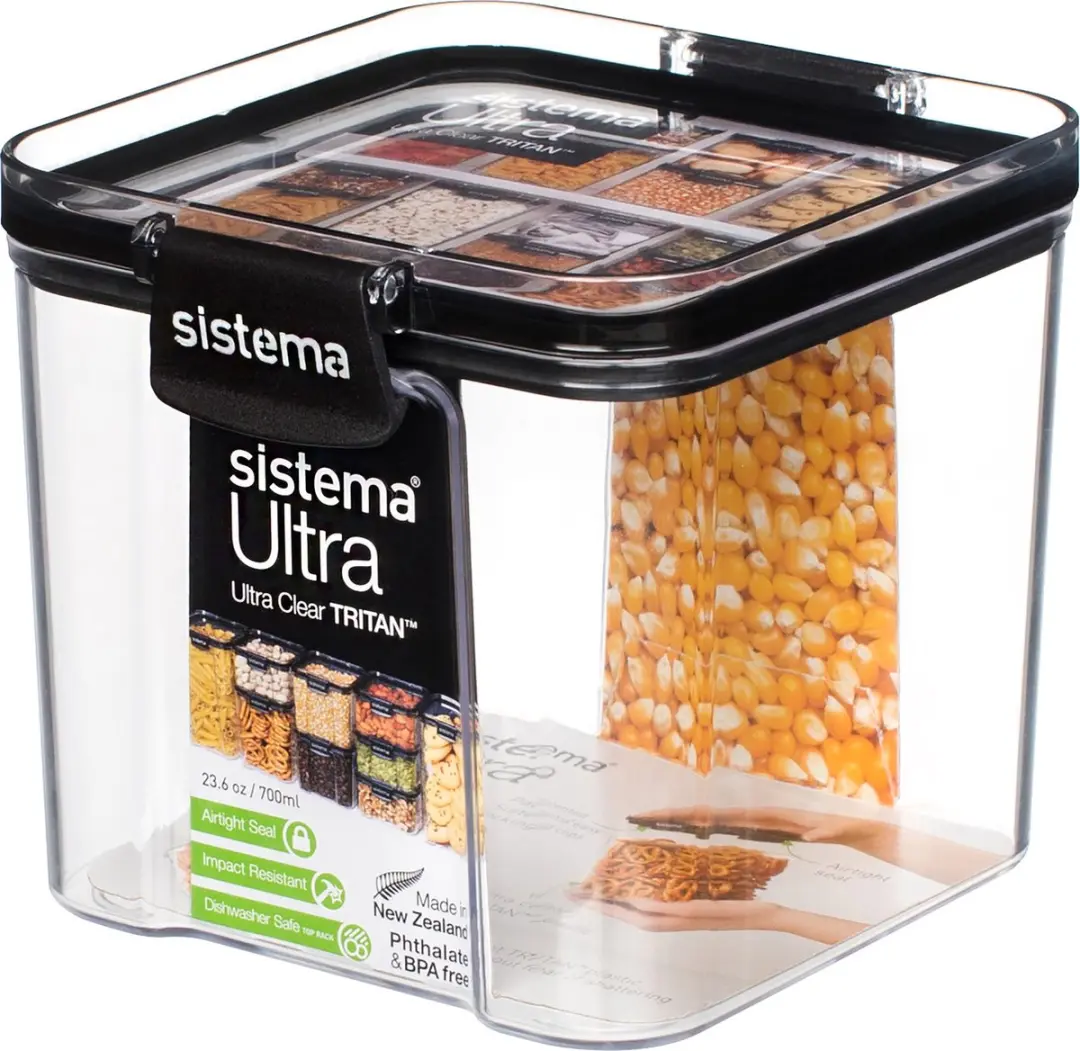 Sistema Tritan Vierkante Voorraaddoos 700ml