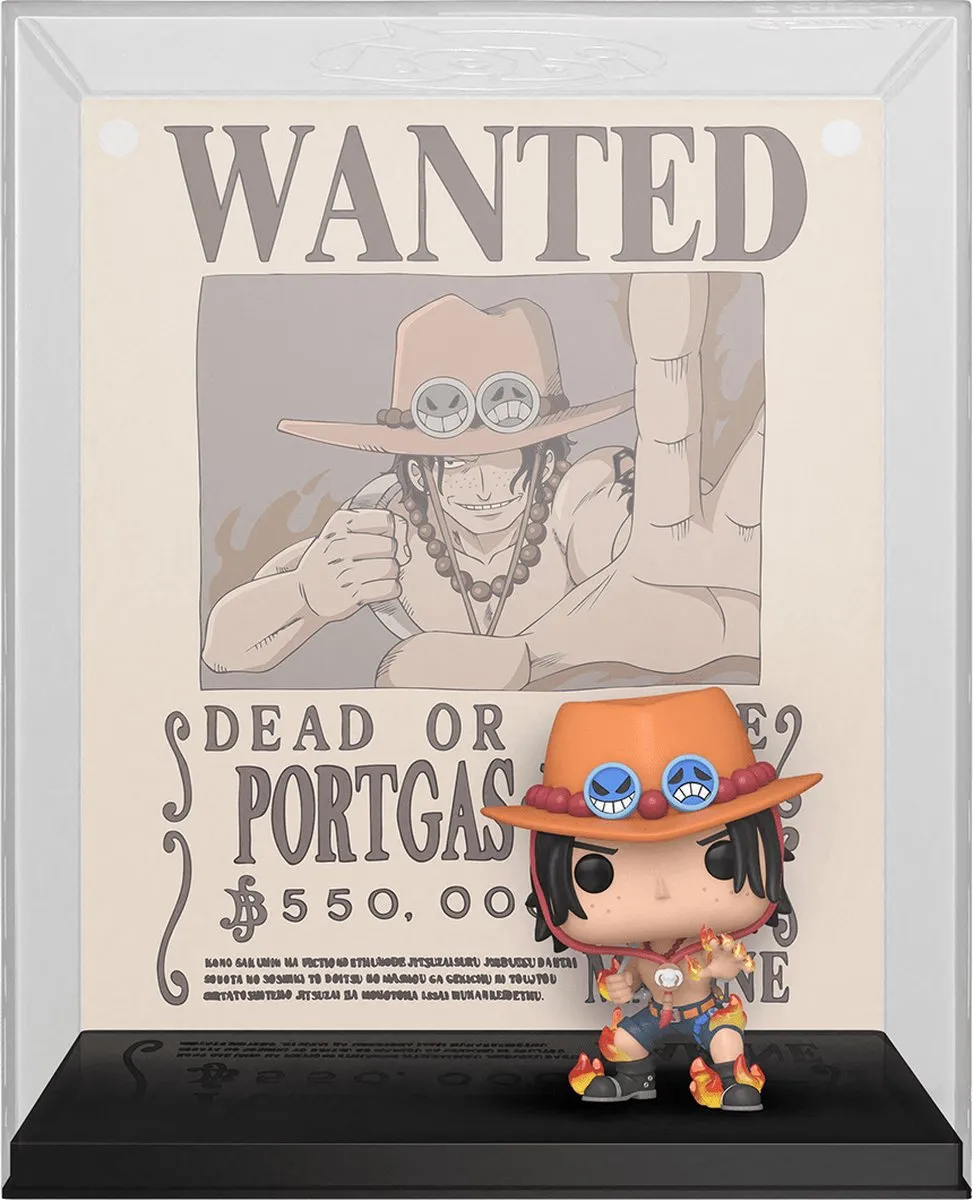 Funko Pop! One Piece Portgas D. Ace Wanted Poster #1291 - afbeelding 2 van 3
