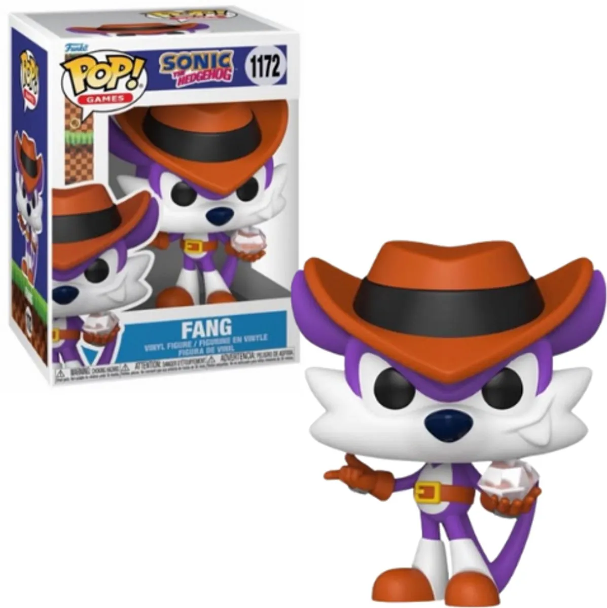 Funko Pop! Games Sonic Fang #1172