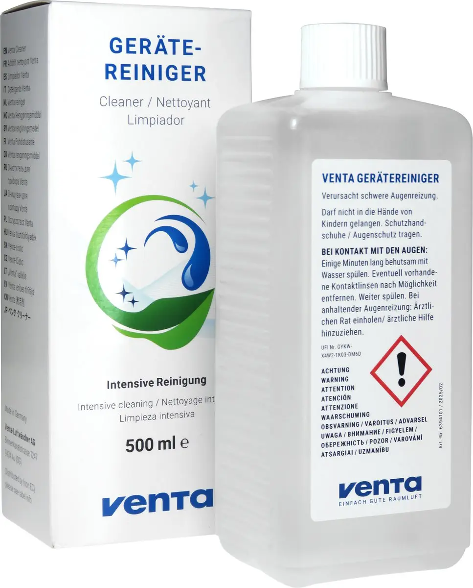 Venta Apparaatreiniger 500ml 6005001 - o.a. LW15/LW25/LW45 - afbeelding 4 van 5