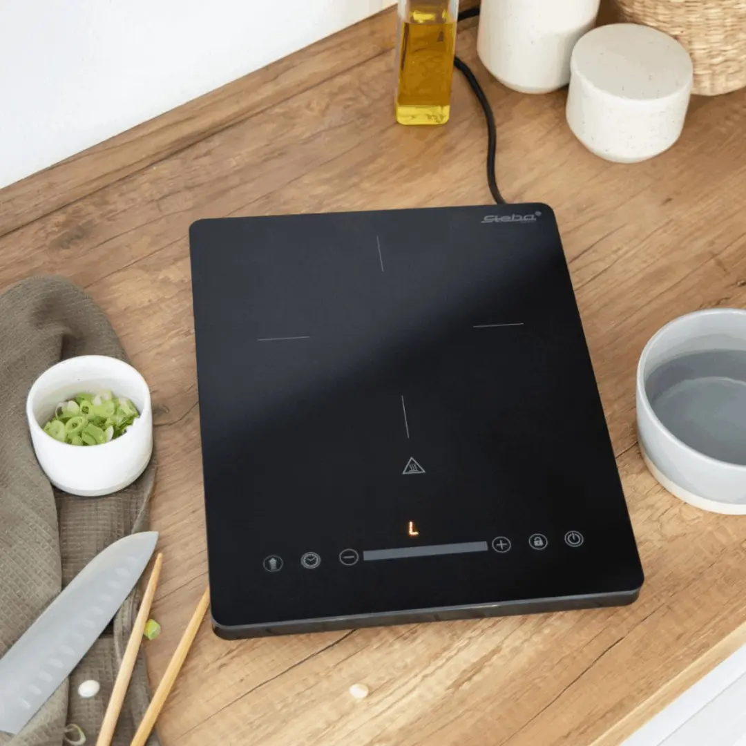 Steba IK35 Inductiekookplaat - 2000W - ø25cm - Zwart - afbeelding 2 van 3
