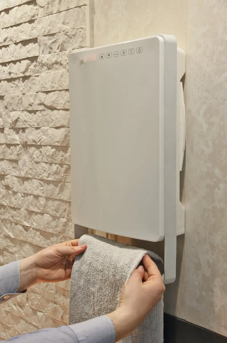 Steba BS 1800 Touch Badkamerkachel - 1800W - Wit - afbeelding 2 van 3