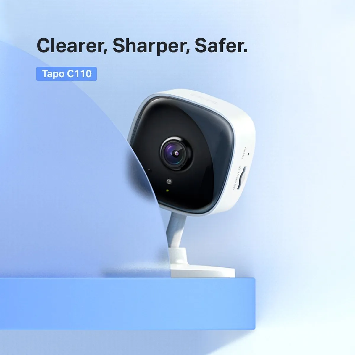 TP-Link Tapo C110 Beveiligingscamera Binnen - 3MP Ultra HD
