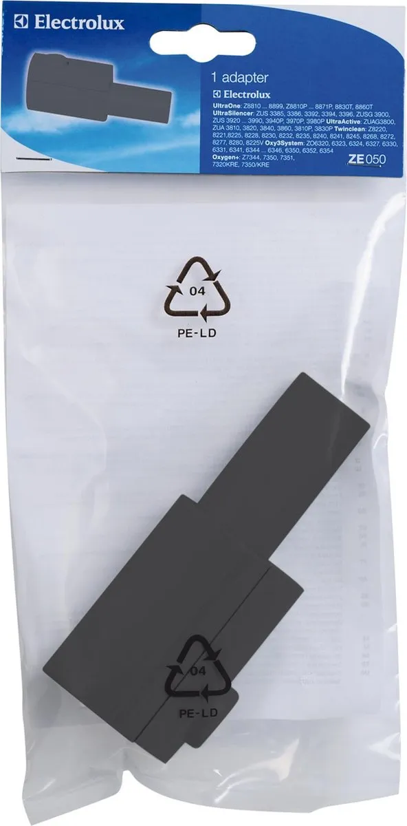 Electrolux ZE050 Adapter - 36mm ovaal/32mm rond - Kleurenmix