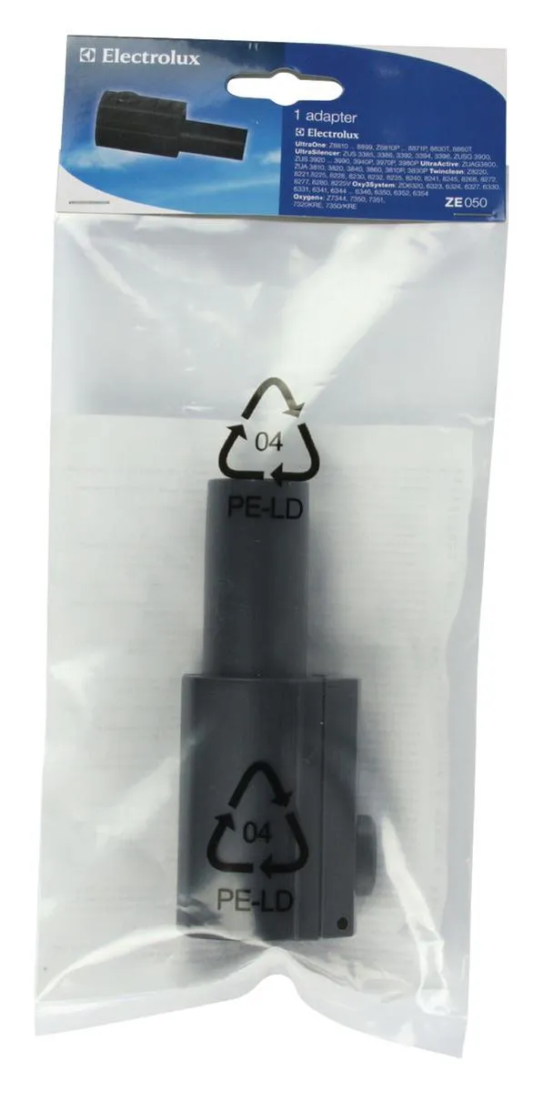 Electrolux ZE050 Adapter - 36mm ovaal/32mm rond - Kleurenmix