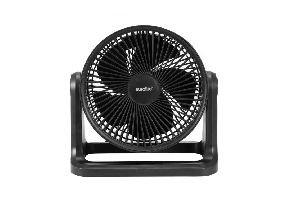 Eurolite AKKU AF-10 Mini Ventilator - 23cm - Zwart - afbeelding 6 van 6
