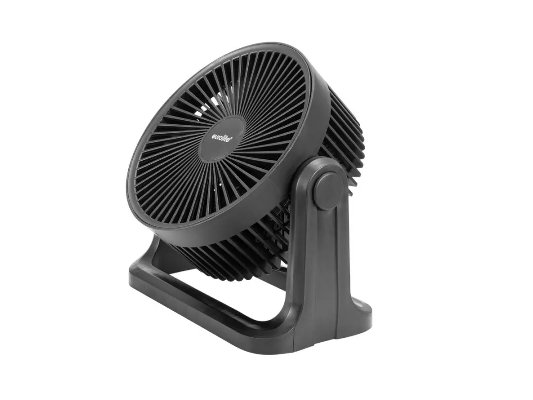 Eurolite AKKU AF-10 Mini Ventilator - 23cm - Zwart - afbeelding 3 van 6